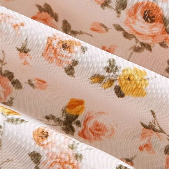 SHEIN Floral Patterned Midi Dress - Picture 3 of 7